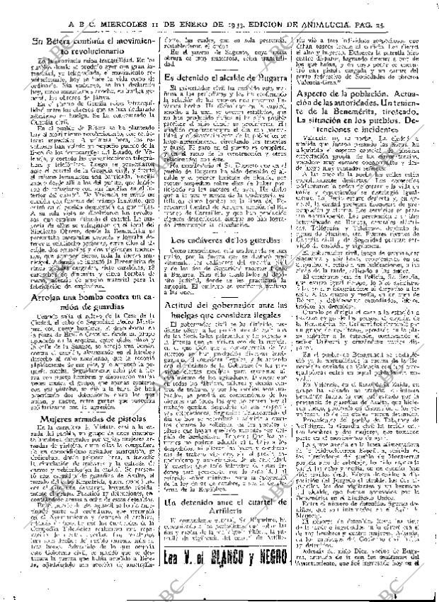 ABC SEVILLA 11-01-1933 página 25