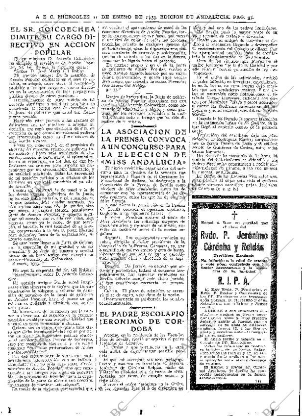 ABC SEVILLA 11-01-1933 página 37