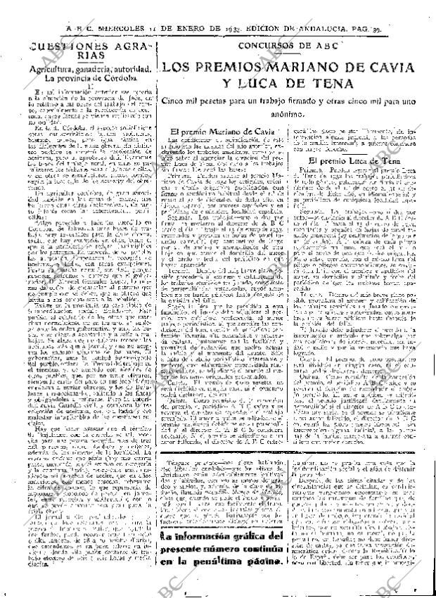 ABC SEVILLA 11-01-1933 página 39