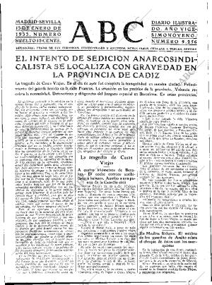 ABC SEVILLA 13-01-1933 página 15