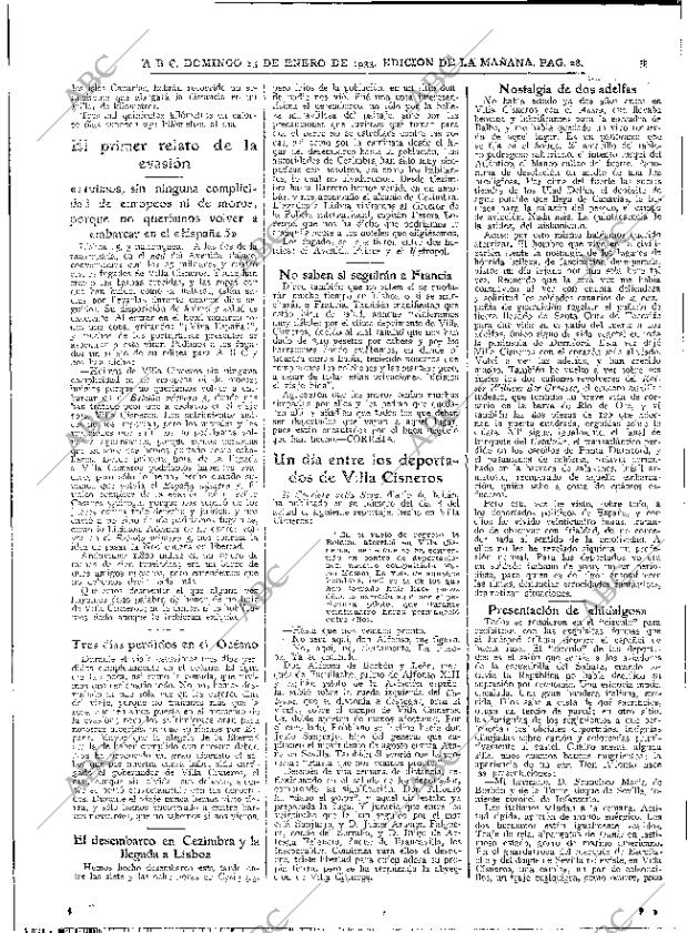 ABC MADRID 15-01-1933 página 28