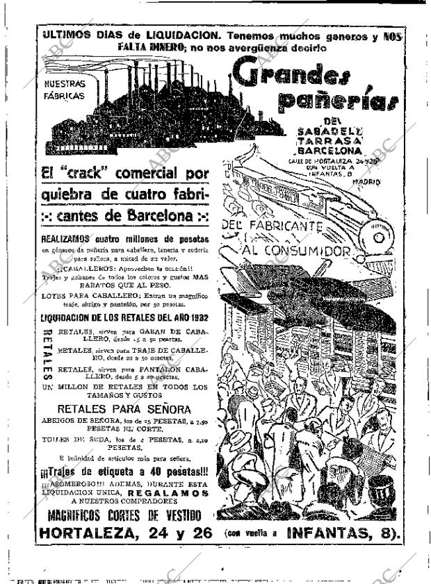 ABC MADRID 15-01-1933 página 38