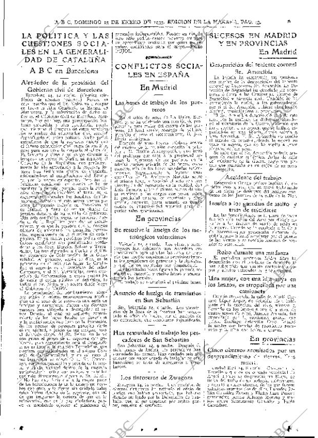 ABC MADRID 15-01-1933 página 43