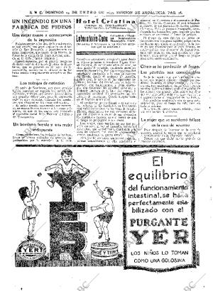 ABC SEVILLA 15-01-1933 página 16