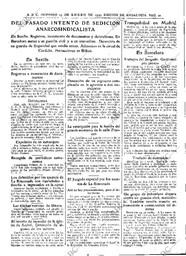 ABC SEVILLA 15-01-1933 página 21