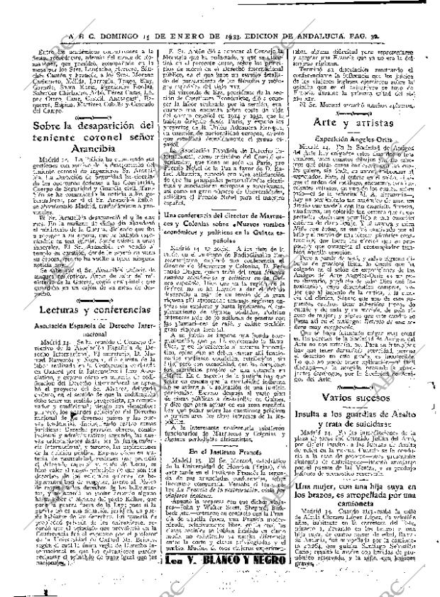 ABC SEVILLA 15-01-1933 página 32