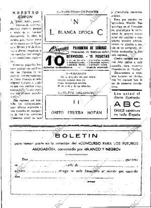 BLANCO Y NEGRO MADRID 15-01-1933 página 17