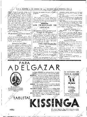 ABC MADRID 17-01-1933 página 28