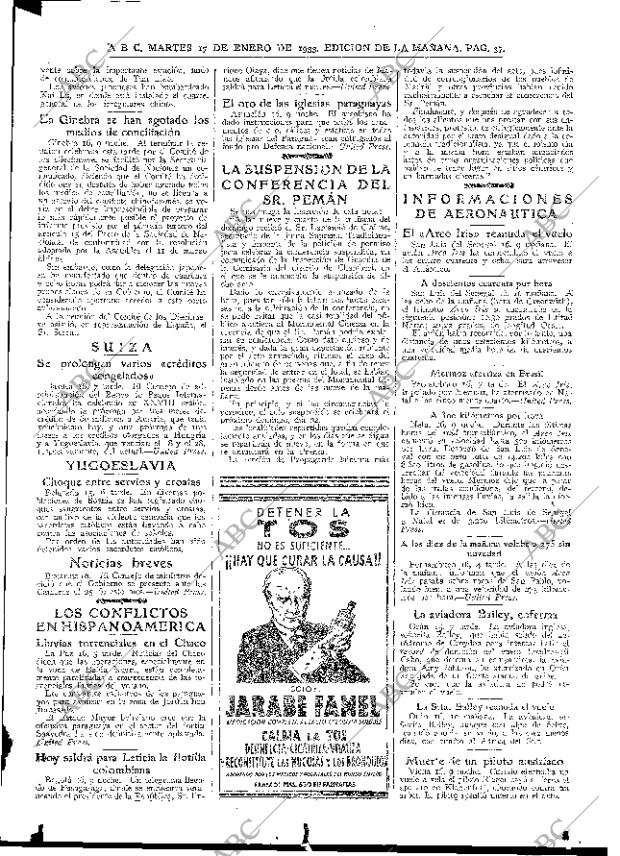 ABC MADRID 17-01-1933 página 37