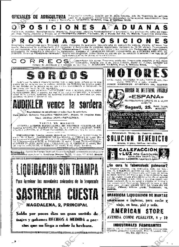 ABC MADRID 17-01-1933 página 57