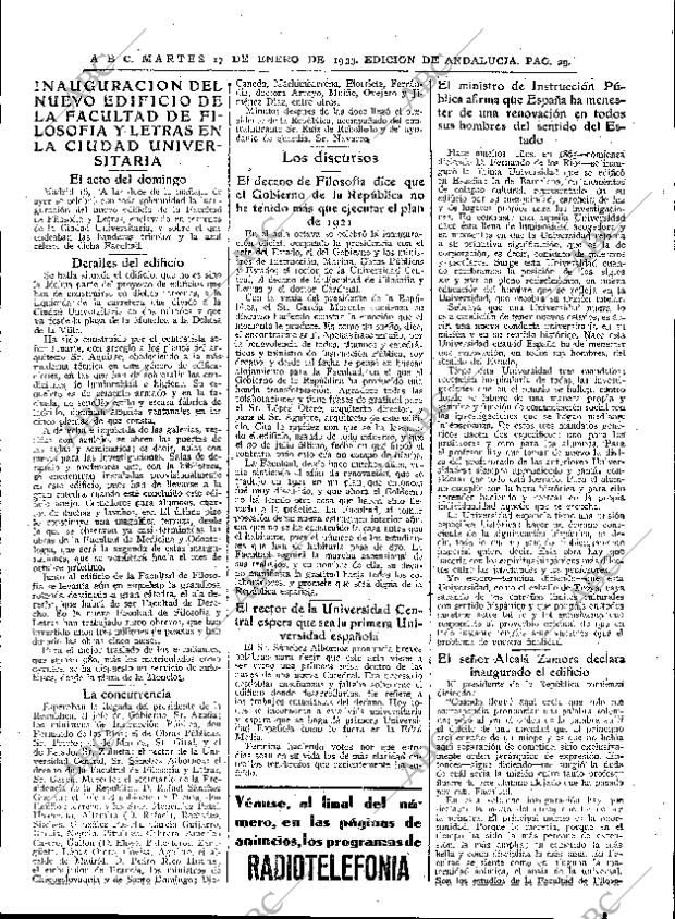 ABC SEVILLA 17-01-1933 página 29