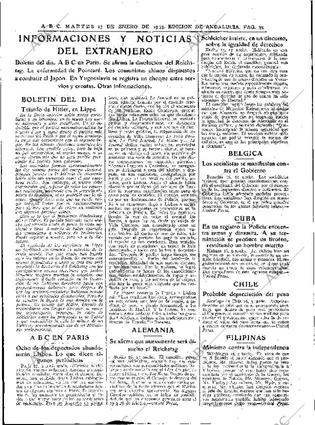 ABC SEVILLA 17-01-1933 página 35