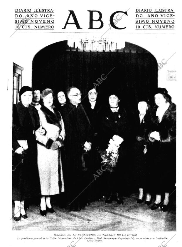 ABC MADRID 19-01-1933 página 1