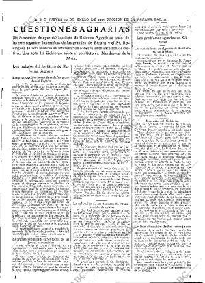 ABC MADRID 19-01-1933 página 21