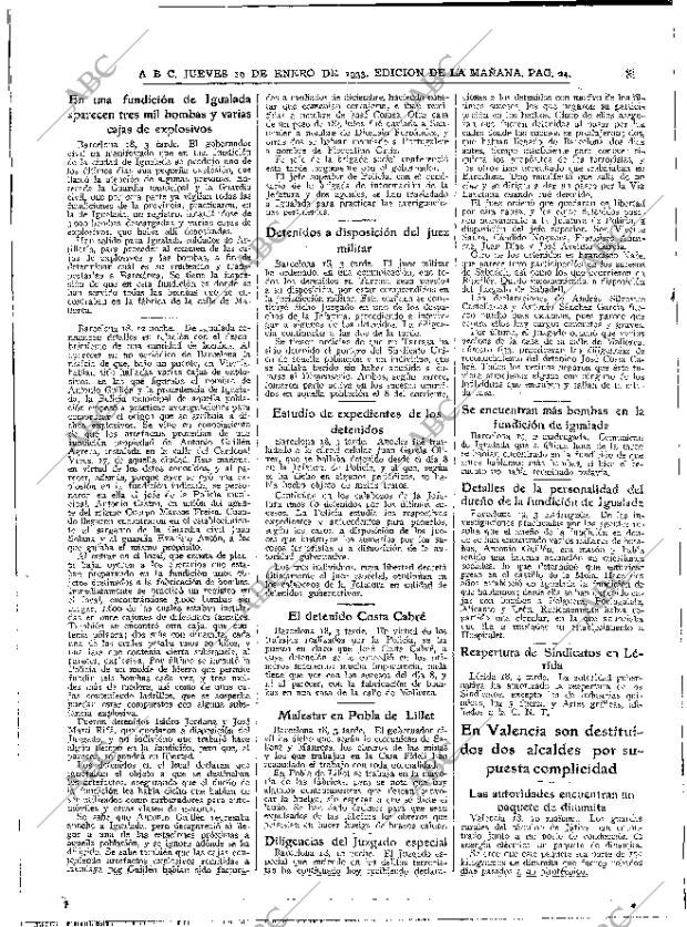 ABC MADRID 19-01-1933 página 24