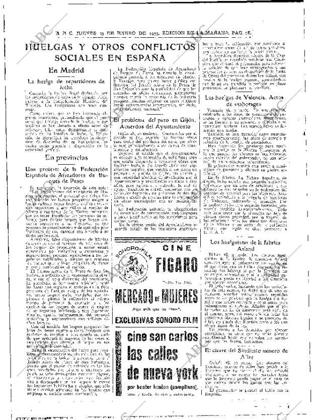 ABC MADRID 19-01-1933 página 28