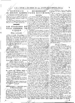 ABC MADRID 19-01-1933 página 29