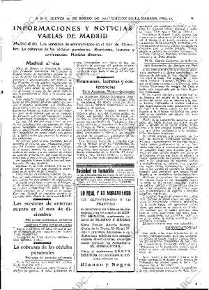 ABC MADRID 19-01-1933 página 37