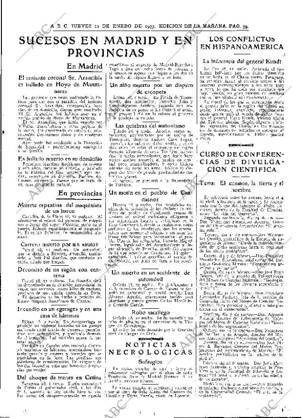 ABC MADRID 19-01-1933 página 39