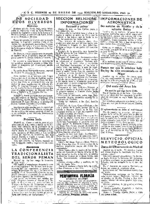 ABC SEVILLA 20-01-1933 página 30