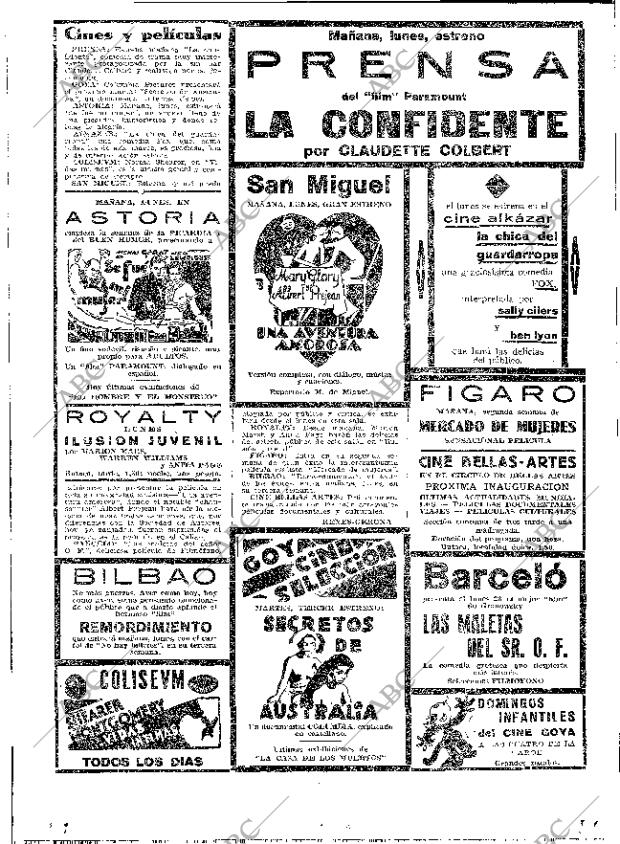 ABC MADRID 22-01-1933 página 48