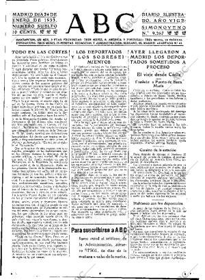 ABC MADRID 24-01-1933 página 15