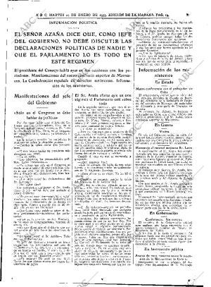 ABC MADRID 24-01-1933 página 19