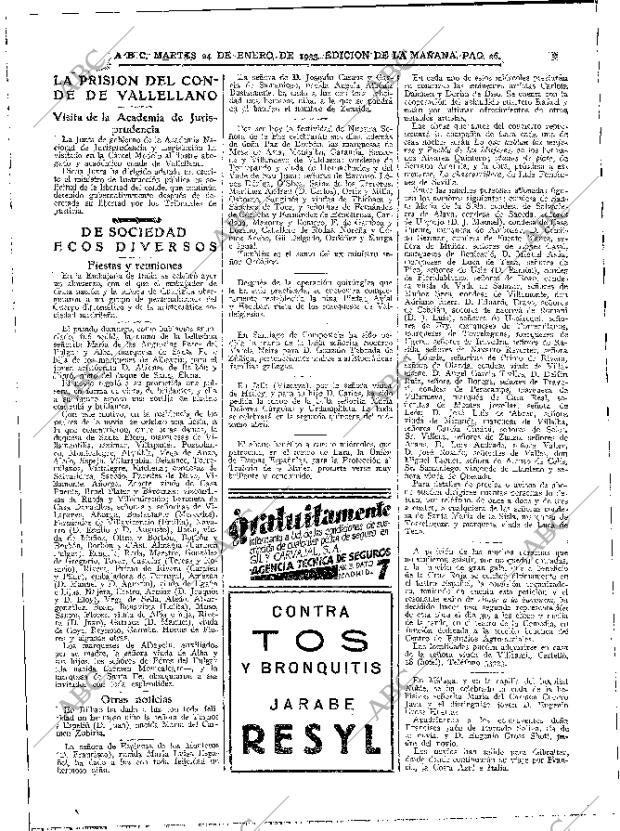 ABC MADRID 24-01-1933 página 26