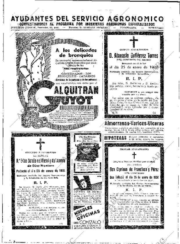 ABC MADRID 24-01-1933 página 52