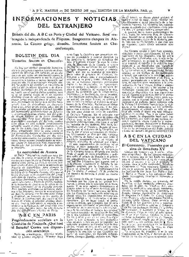 ABC MADRID 24-01-1933 página 57