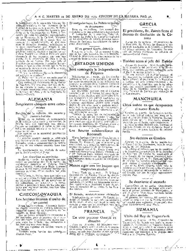 ABC MADRID 24-01-1933 página 58