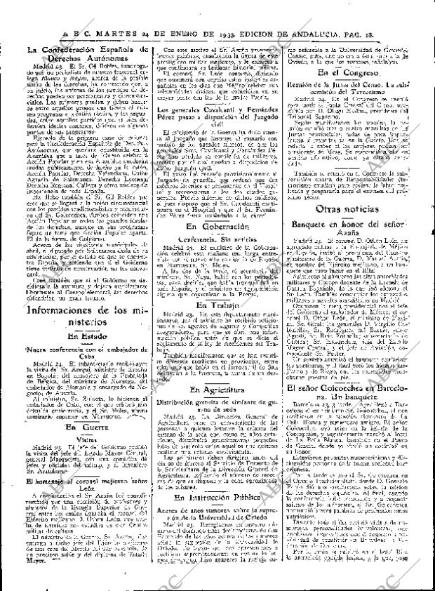 ABC SEVILLA 24-01-1933 página 18