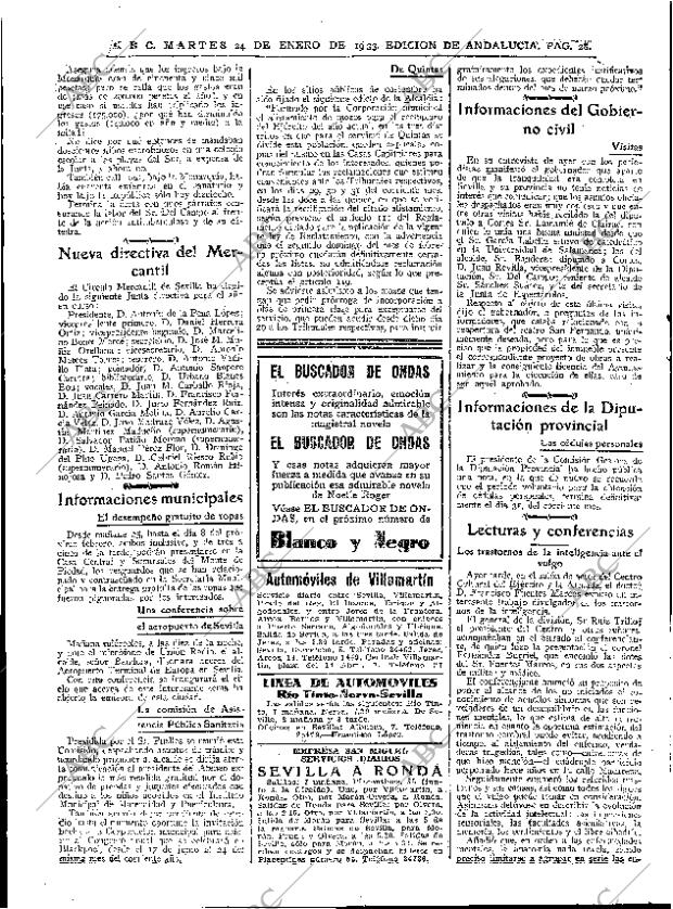 ABC SEVILLA 24-01-1933 página 28