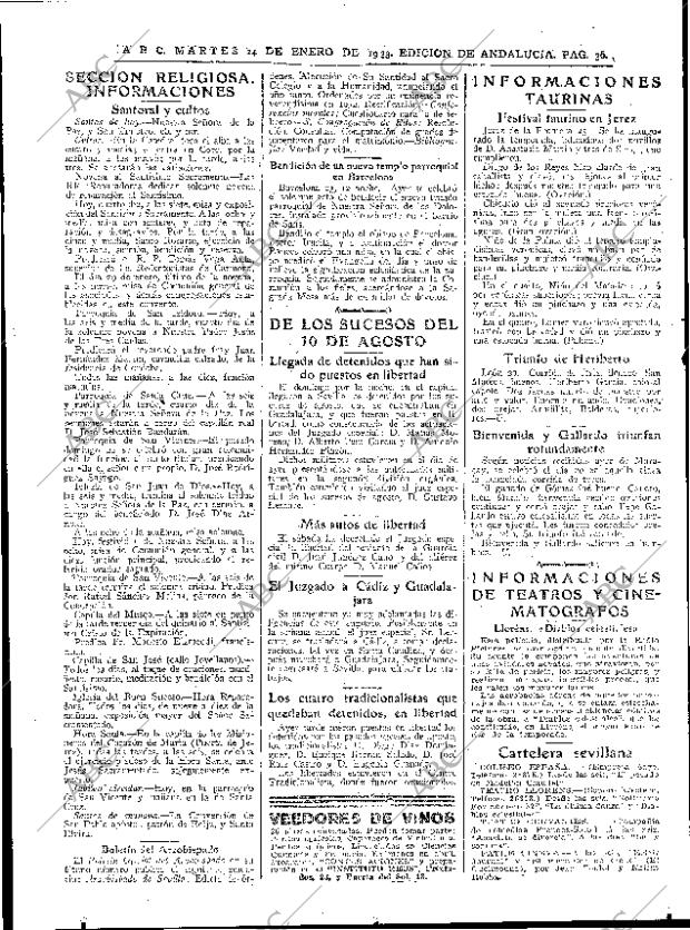 ABC SEVILLA 24-01-1933 página 36