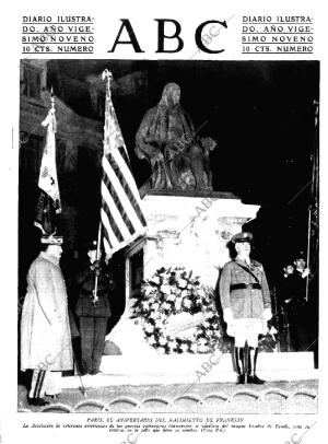 ABC MADRID 25-01-1933 página 1