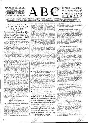 ABC MADRID 25-01-1933 página 15
