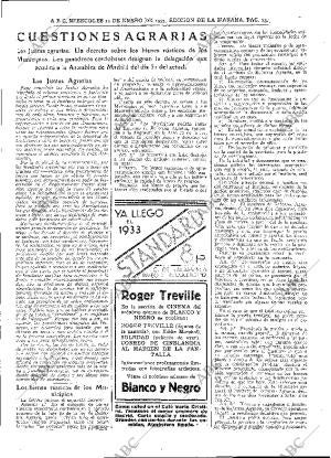 ABC MADRID 25-01-1933 página 23