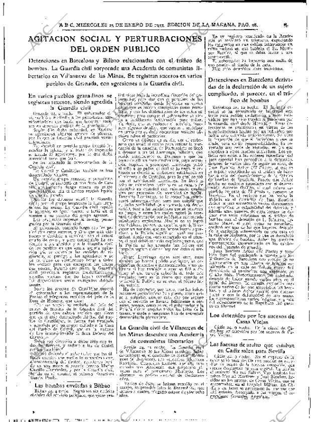 ABC MADRID 25-01-1933 página 28