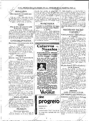 ABC MADRID 25-01-1933 página 30