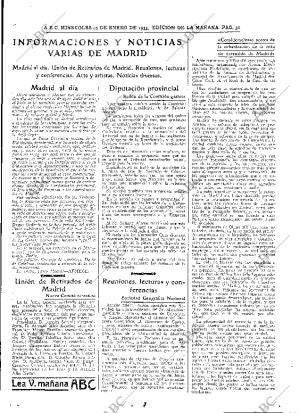 ABC MADRID 25-01-1933 página 31