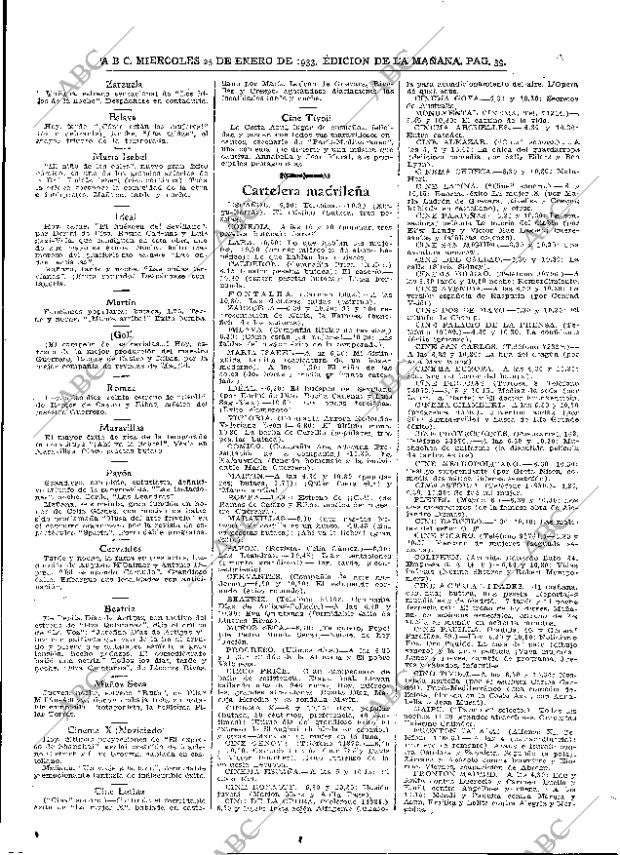 ABC MADRID 25-01-1933 página 39