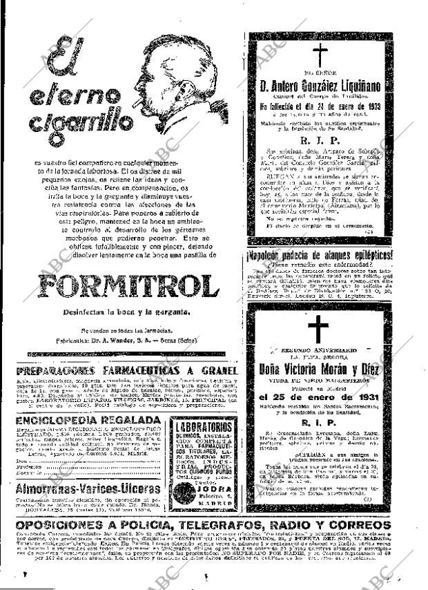 ABC MADRID 25-01-1933 página 47