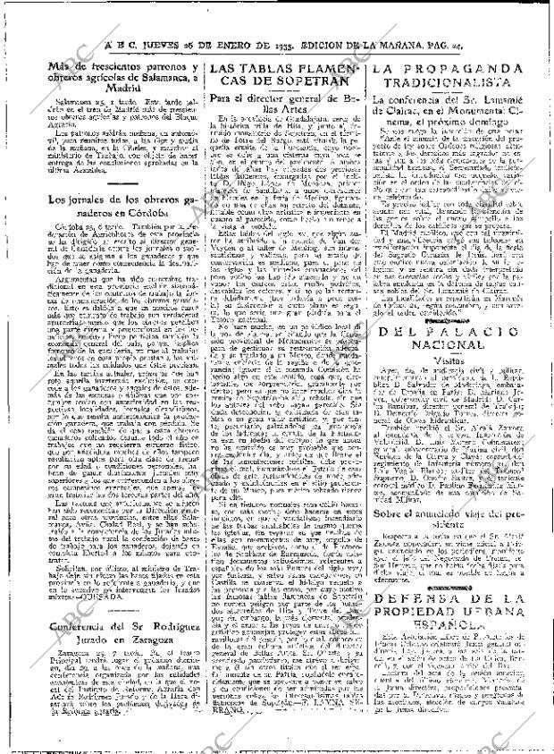 ABC MADRID 26-01-1933 página 24