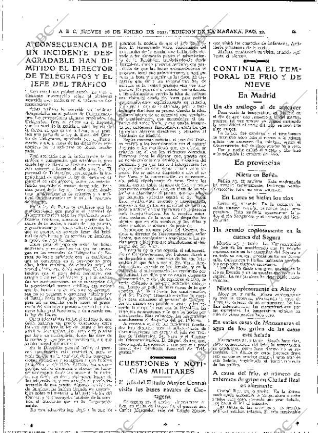 ABC MADRID 26-01-1933 página 32