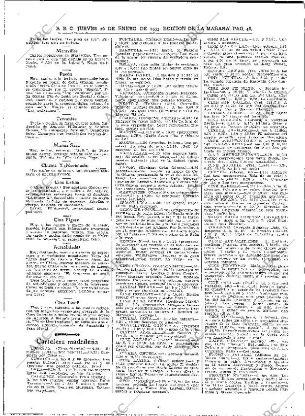 ABC MADRID 26-01-1933 página 46