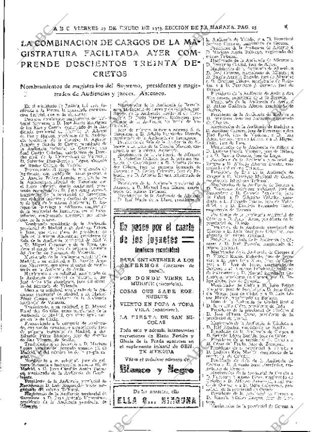 ABC MADRID 27-01-1933 página 25