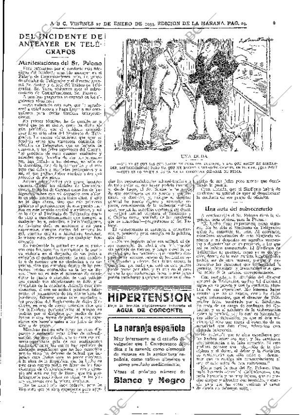 ABC MADRID 27-01-1933 página 29