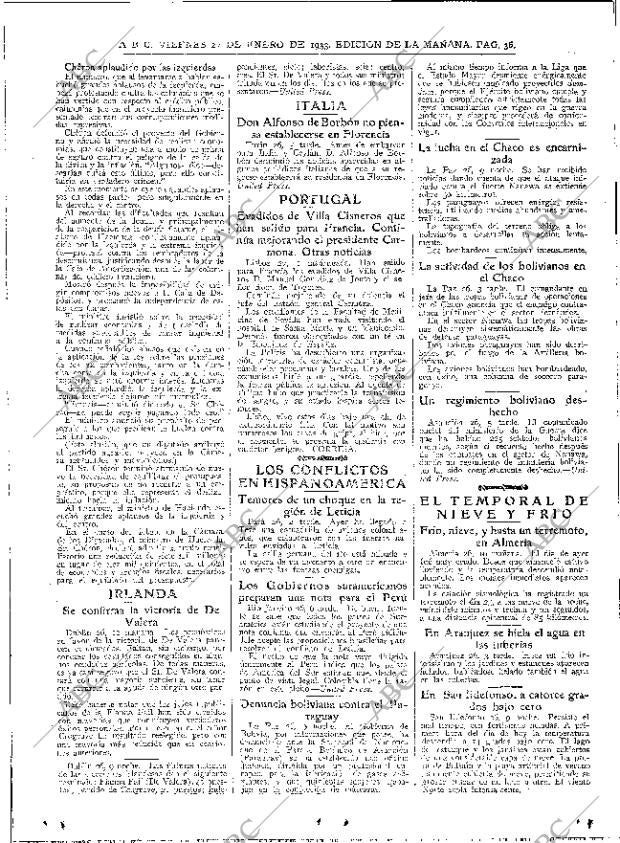 ABC MADRID 27-01-1933 página 36