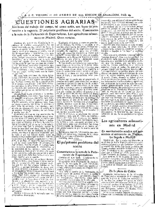 ABC SEVILLA 27-01-1933 página 23