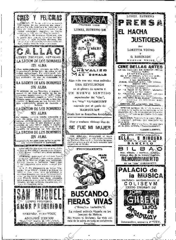ABC MADRID 28-01-1933 página 20